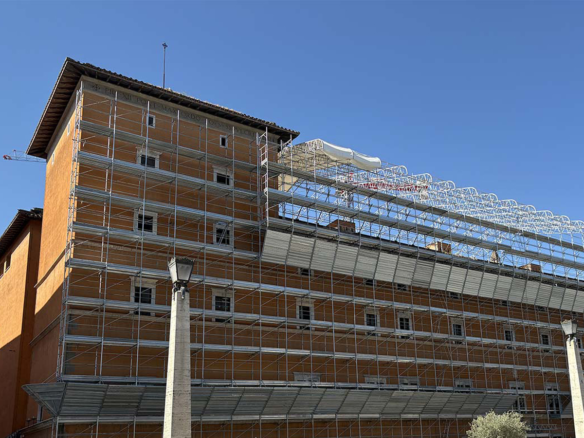 consolidamento palazzo della rovere roma